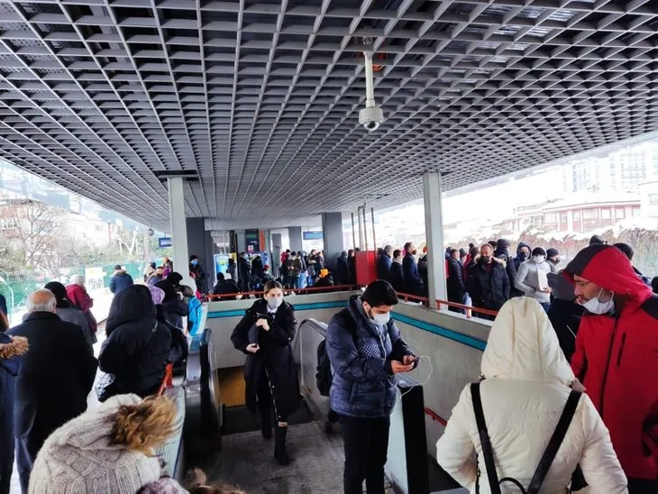 İstanbul'da metro rezaleti bitmiyor! Yenikapı-Kirazlı Metro Hattı'nda arıza