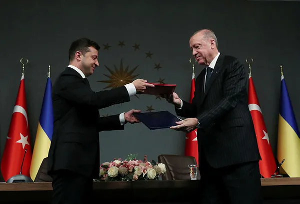 Ukrayna Devlet Başkanı Vladimir Zelenskiy: Ukrayna ve Türkiye arasındaki ilişkiler benzeri görülmemiş bir seviyede - 3