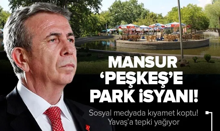 Son dakika: Çankaya’da park isyanı! Sosyal medyada kıyamet koptu: Vatandaşlardan Mansur Yavaş’a sert tepki