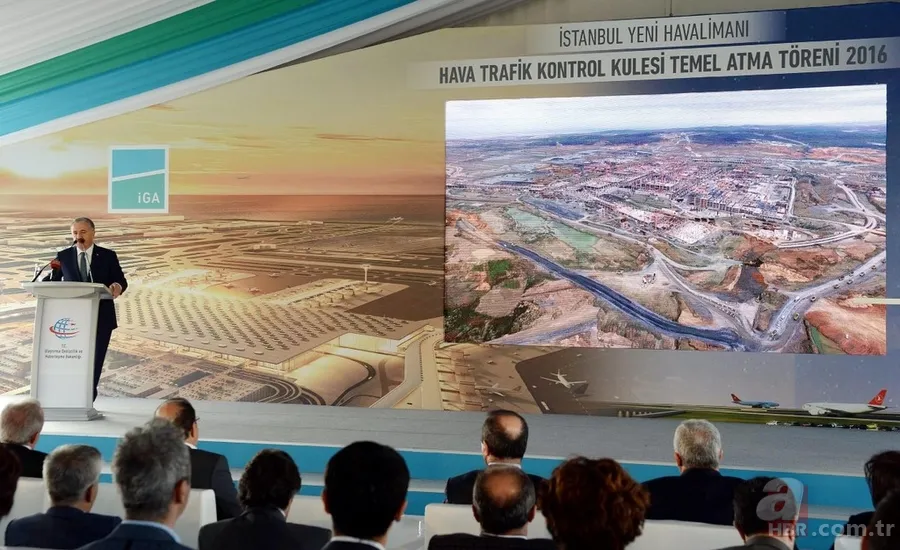 Üçüncü Havalimanı Hava Trafik Kontrol Kulesinin temeli atıldı 13