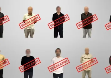 İçişleri Bakanı Ali Yerlikaya duyurdu! Kırmızı bültenle aranan 9 suçlu ve ulusal seviyede aranan 1 suçlu yakalandı