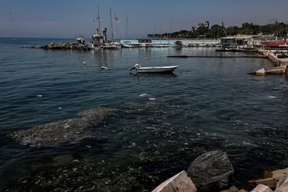 Bu kez görüntüler Caddebostan’dan! Deniz kıyısı pislik içinde