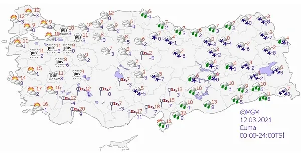 168 yıl sonra bir ilk! Meteoroloji'den kar uyarısı! İstanbul'a kar yağacak mı? İşte kar yağacak iller! Hangi illere kar yağacak? - 4