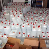 Antalyada eczaneye kaçak dezenfektan operasyonu! Binlerce litre ele geçirildi