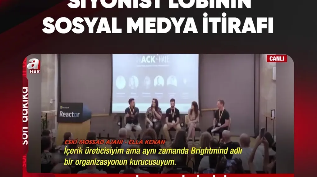 SİYONİST LOBİNİN SOSYAL MEDYA İTİRAFI