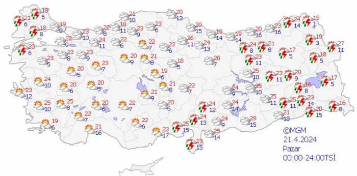 HAVA DURUMU | Meteoroloji İstanbul için saat verdi! Yağış ne zamana kadar sürecek? | 20-24 Nisan 2024