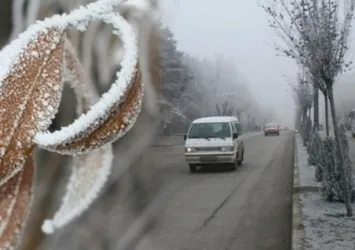 Meteorolojiden buzlanma ve don uyarısı