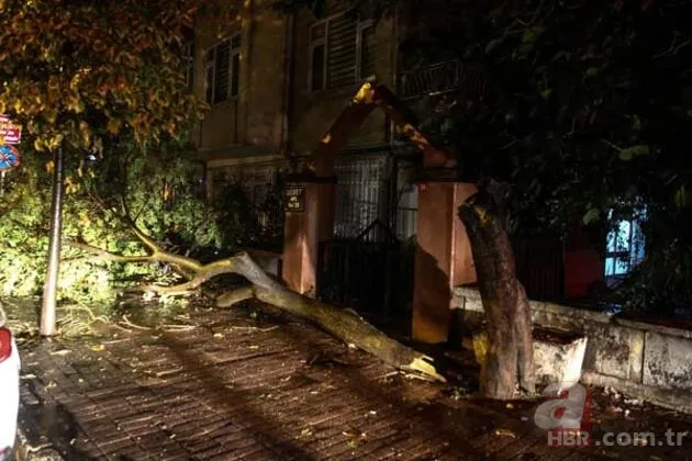 İstanbul'da beklenen yağış başladı 3