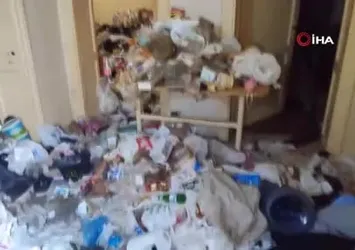 Eskişehir’de çöp ev vakası