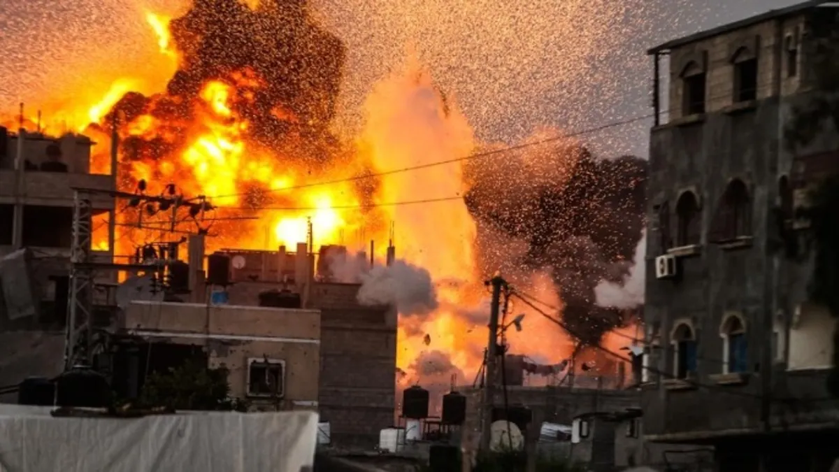 Siyonist İsrail'in hedefi yine masumlar! Okul vurdular: Çok sayıda ölü var