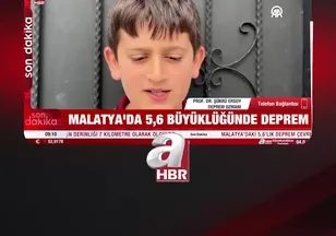 MALATYA’DA KORKUTAN DEPREM