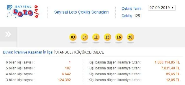 Sayısal Loto 11 Eylül çekiliş sonuçları sorgula | Sayısal Loto sonuçları açıklandı! - 1