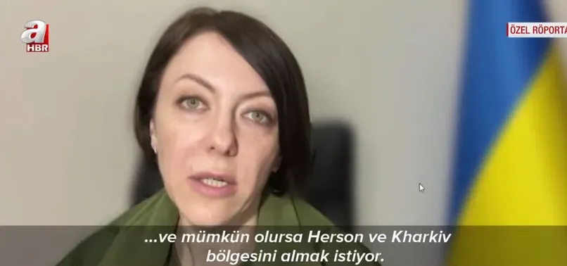 Ukrayna Savunma Bakan Yardımcısı Hanna Malyar A Haber’de: Rus askeri Kiev’de yenildi