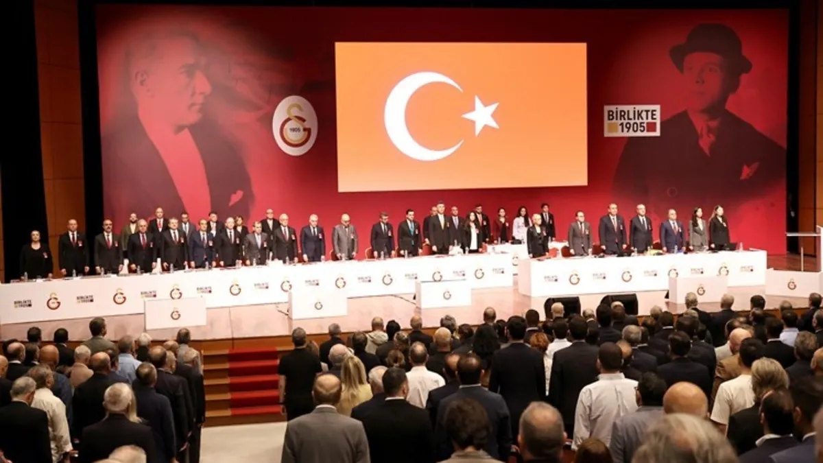 Galatasaray'da olağan genel kurul toplantısı!
