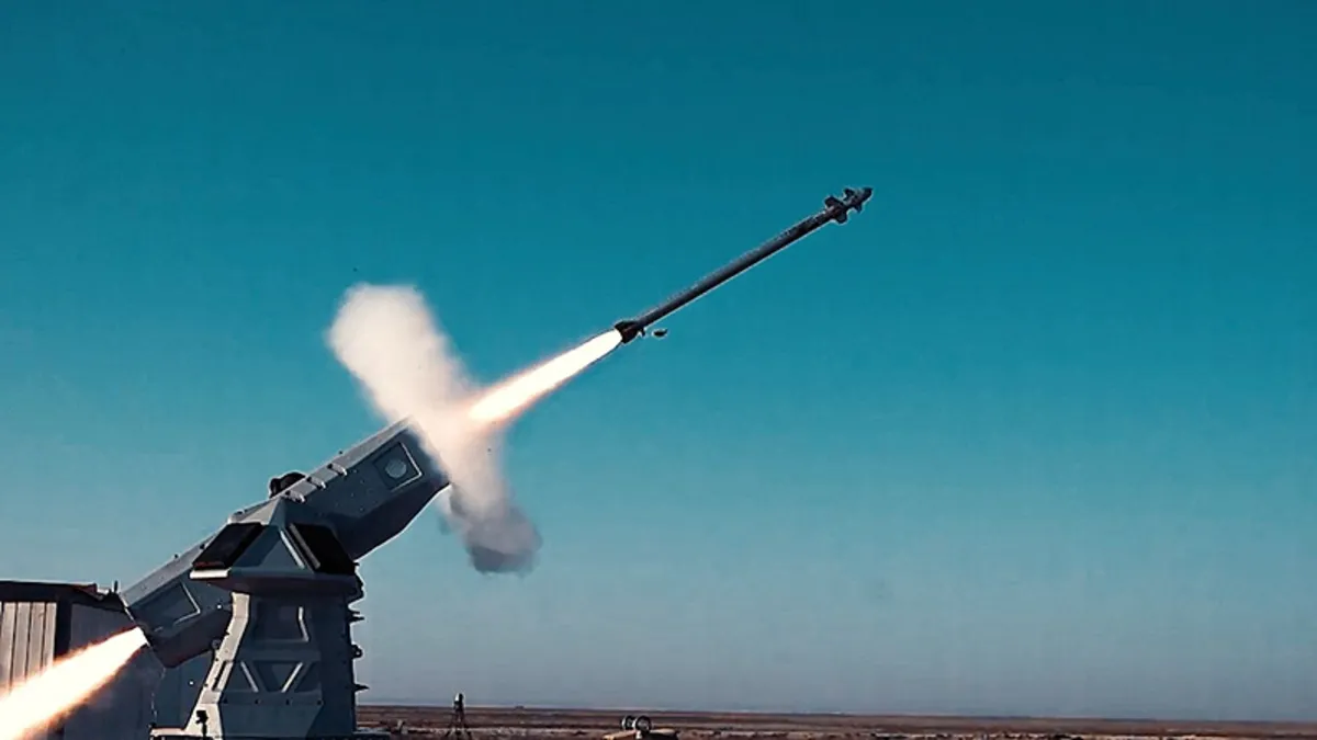 LEVENT Hava Savunma Sistemi ilk hedefini tam isabetle böyle vurdu