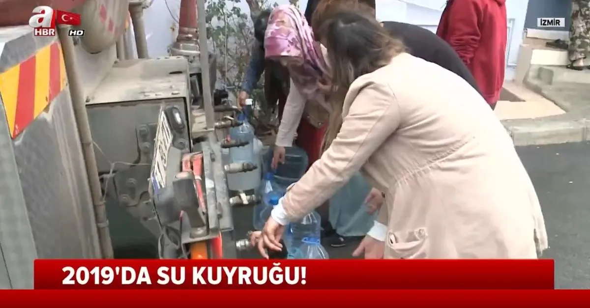 İzmirlilerin su kesintisi ile imtihanı