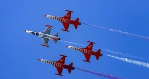 Türk Yıldızları AKINCI TİHA’nın kamerasında