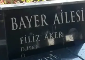 İşte o mezar taşı