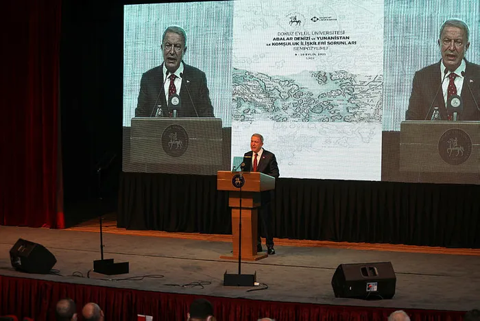 Son dakika: Milli Savunma Bakanı Hulusi Akar'dan Rum Kesimi'nin skandal Atatürk kararına tepki - 6