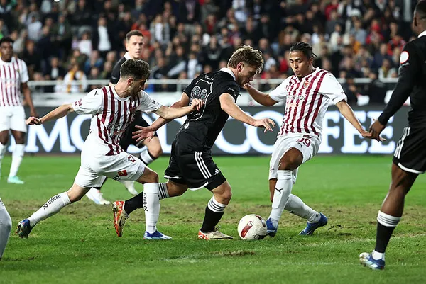 Beşiktaş Hatayspor’u 2-1 mağlup etti (MAÇ SONUCU ÖZET)