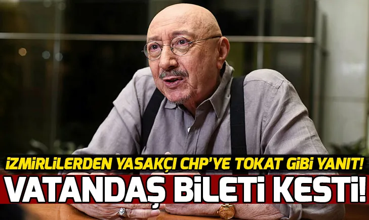 CHPnin yasakçı zihniyetine karşı çıkan İzmir, Özdemir Erdoğana sahip çıktı