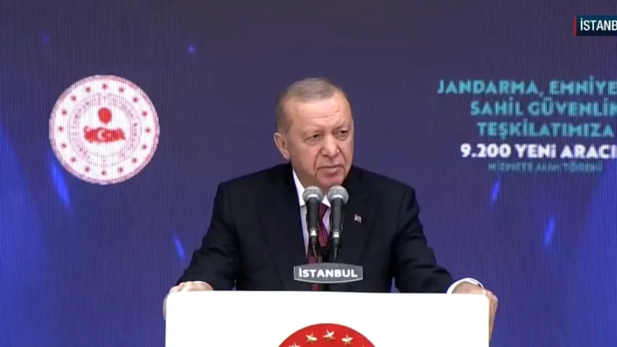 Güvenlik güçlerine 9 bin 200 yeni araç