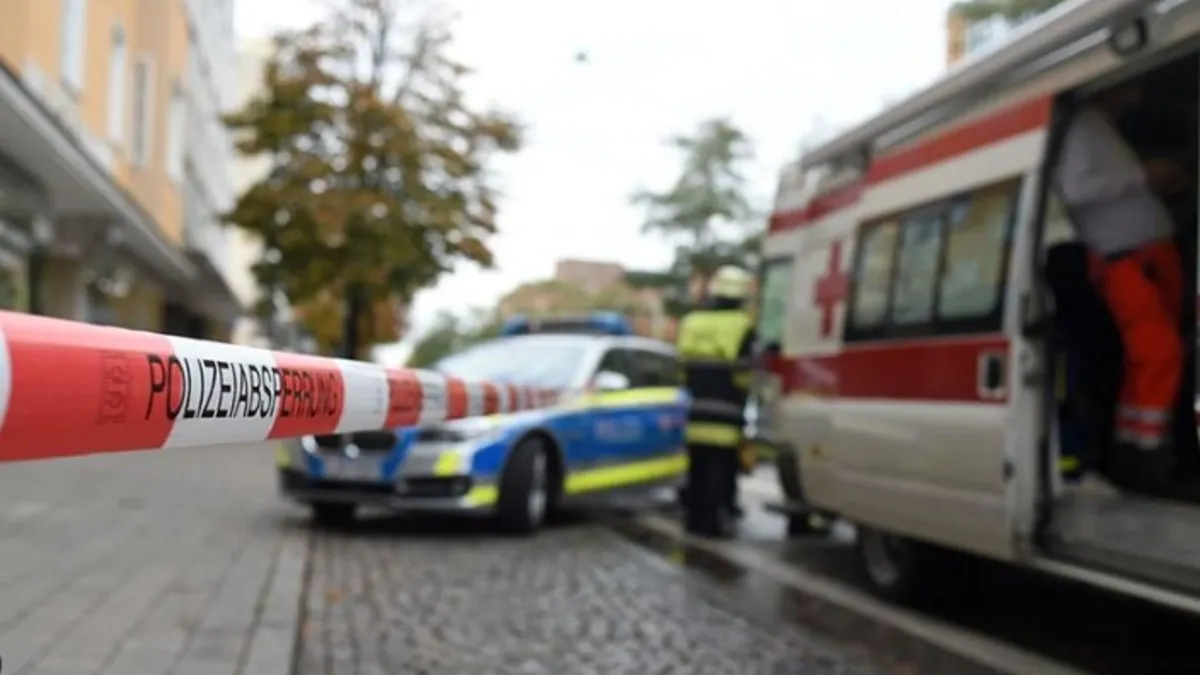 Almanya'da silahlı saldırı: 2 kişi öldü