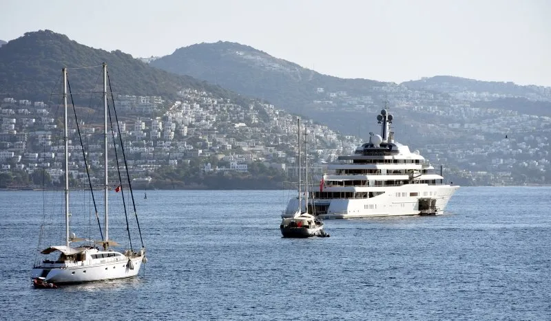 Milyon Dolarlik Yatlar Bodrum Sahiline Akin Etti