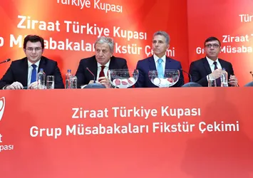 Ziraat Türkiye Kupası'nda gruplar belli oldu