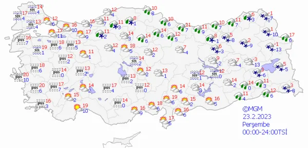 1676818981456.png Sağanak yağış ve kar geliyor! Meteoroloji'den çok sayıda ile yeni uyarı! İstanbul Ankara İzmir hava durumu... - 8