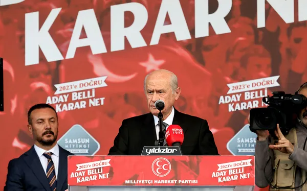 Son dakika: Aday Belli Karar Net mitingi | MHP Genel Başkanı Devlet Bahçeli’den Samsun’da önemli açıklamalar