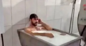 Süt banyosu skandalında flaş gelişme