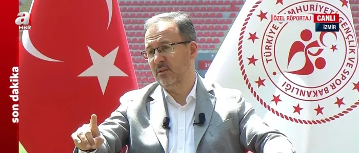 Gençlik ve Spor Bakanı Mehmet Muharrem Kasapoğlu A Haber'de - 6