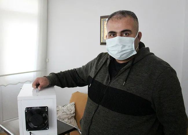 Afyonkarahisar'da inanılmaz olay! Evini laboratuvara çevirip koronavirüse savaş açtı - 2