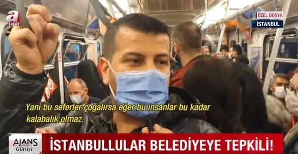 İstanbul metrolarında koronavirüs yolculuğu! İBB ölüm taşıyan metrolara çözüm bulamadı
