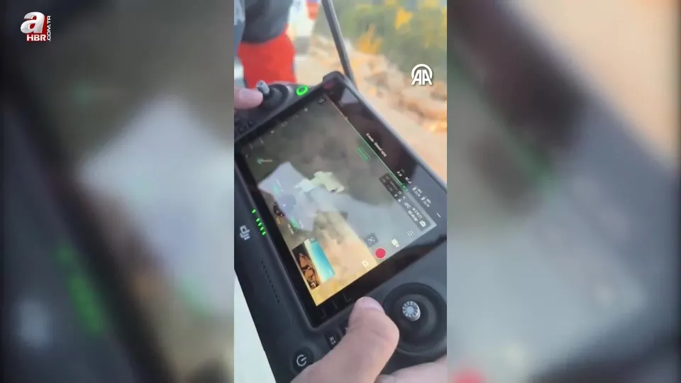 Gabar Dağı’nda yolunu kaybeden tır sürücüsü termal dron ile bulundu