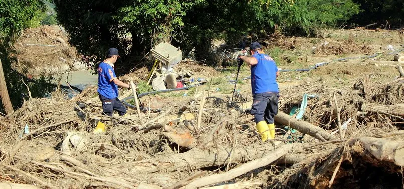 Düzce'deki sel felaketinde 2 kişinin daha cansız bedeni bulundu