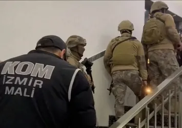 "Kafes-49" operasyonunun İzmir ayağında 23 şüpheli yakalandı