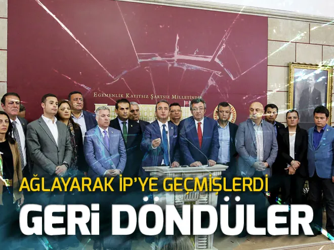 CHPden İPye geçen 15 milletvekili geri döndü