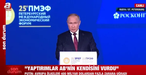 Son dakika: Rusya Devlet Başkanı Putin'den yaptırımlara tepki - 3