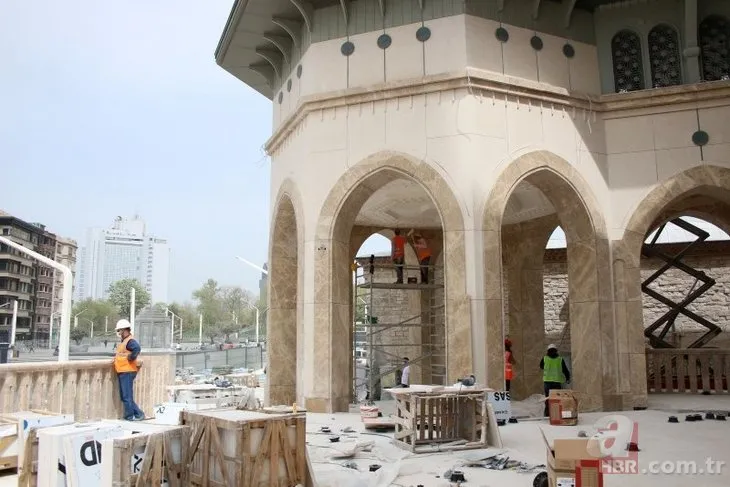 Taksim Camisi bugün açılıyor! Türkiye ve dünyada sayılı uygulama