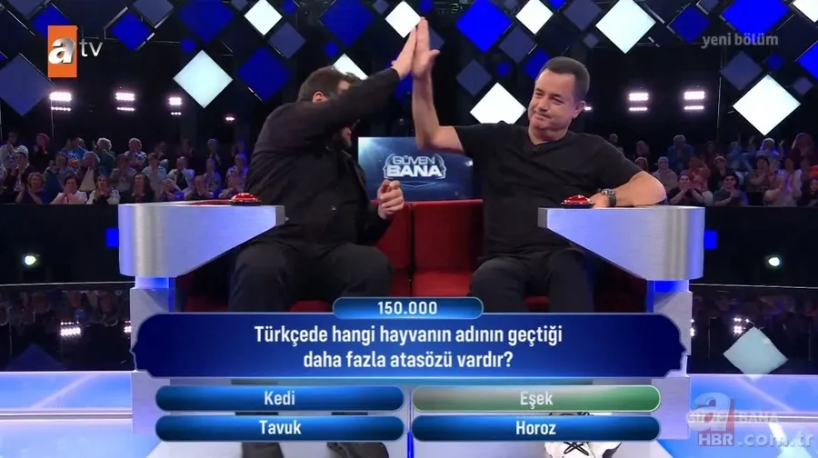 Güven Bana'da nefes kesen anlar! Acun Ilıcalı ve Eser Yenenler 1 milyon TL'lik soruya ulaştı 6