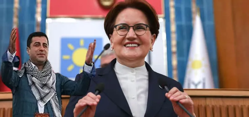 Terörden tutuklu Selahattin Demirtaş'a kahvaltı sözü veren Akşener'den tepki çeken sözler: Şehit ailelerinden helallik al gel diyemedim