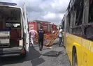 Demirler İETT otobüsüne düştü!