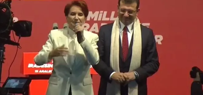 Akşener’den Kılıçdaroğlu’na Saraçhane’de adaylık göndermesi! Yine İmamoğlu’nu işaret etti! 16 milyon İstanbullu vurgusunu değiştirdi