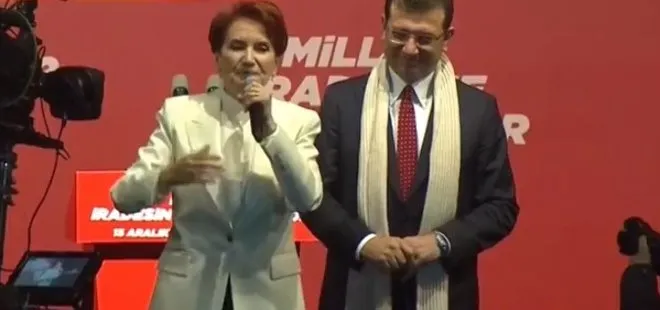 Akşener’den Kılıçdaroğlu’na Saraçhane’de adaylık göndermesi! Yine İmamoğlu’nu işaret etti! 16 milyon İstanbullu vurgusunu değiştirdi