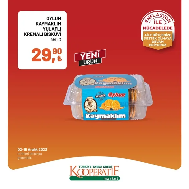 Tarım Kredi Market 11 Aralık indirim kataloğu çıktı! Dev rulo havlu, yumuşatıcı, çay, bütün piliç, tereyağı, tost peyniri, süt, beyaz peynir, pirinç ucuza satışta…