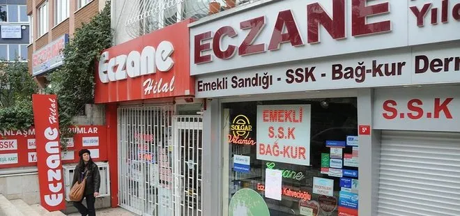 Eczane levhaları için yeni takvim