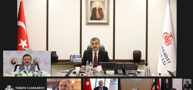 Son dakika: TCMB Başkanı Şahap Kavcıoğlu, TOBB Başkanı Hisarcıklıoğlu ile görüştü!  Fiyat istikrarı vurgusu
