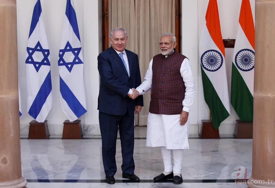 Hindistan Başbakanı Modi'den, "yeni ittifak ekseni" peşindeki Netanyahu'ya destek 4